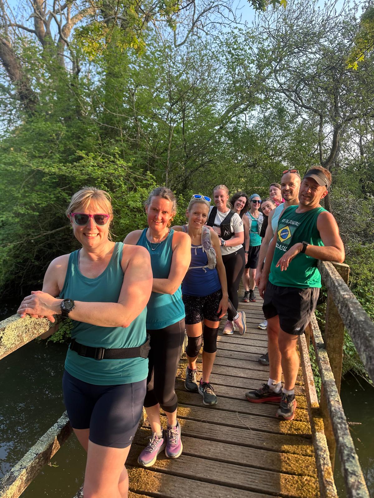 Orchard Wellness community trail run